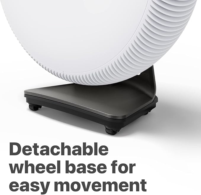 IQAir Atem X Smart Air Purifier for Large Room up to 1650 sq. ft., WiFi App Control, HyperHEPA Filters Wildfire Smoke, Viruses, Bacteria, Allergies, Asthma Triggers, Mold, Made in Germany-CubbioJoy