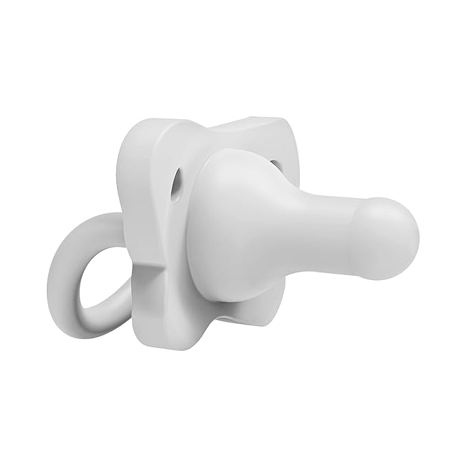 Dr. Brown's Anti-Colic Breast to Bottle Feeding Set with Slow Flow Nipples, Travel Caps, and Silicone Pacifier - Gray-CubbioJoy