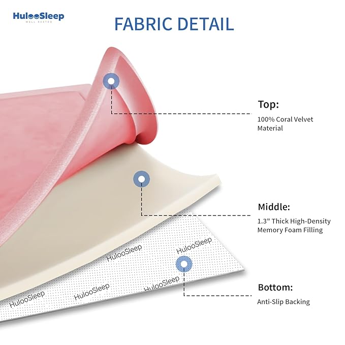 Baby Play Mat for Floor,1.3" Thick Memory Foam Tummy Time Mat for Toddlers,Infants,Kids,Water-Repellent Soft Nursery Rug,Extra Large Non Slip for Crawling&Yoga,Tatami Style for Living Room(Pink)-CubbioJoy