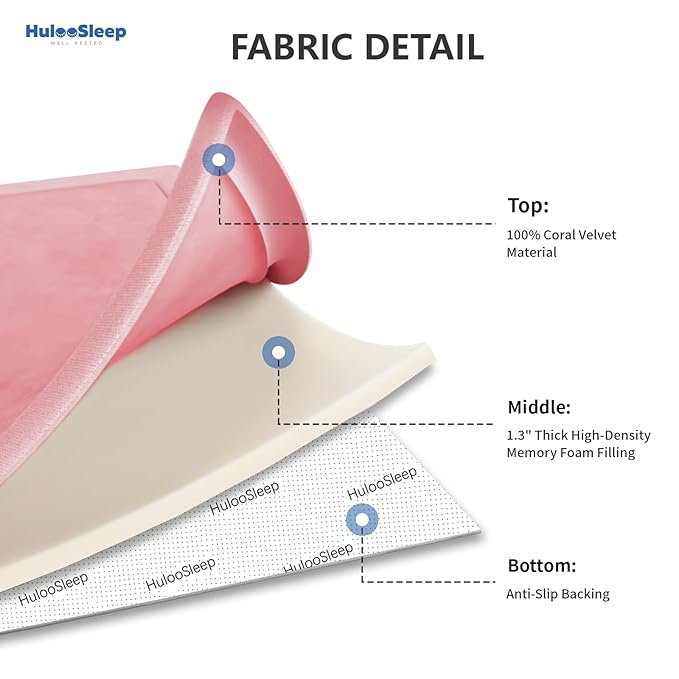 Baby Play Mat for Floor,1.3" Thick Memory foam Tummy Time Mat for Toddlers,Infants,kids,Water-Repellent Soft Nursery Rug ,79"×79" Extra Large Non Slip for Crawling&Yoga,Tatami Style for Living Room(Pink)-CubbioJoy