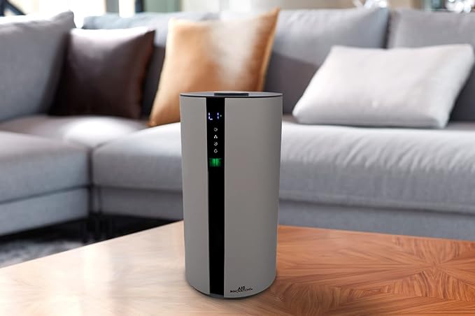 Air Innovations AI-104 Ultrasonic Cool Mist Humidifier for Large Bedroom – Quiet Cool Diffuser with 3.5L Tank, 35-Hour Runtime, Auto Shut-Off, Top-Fill Design – Ideal for Home, Baby, & Plant Rooms-CubbioJoy