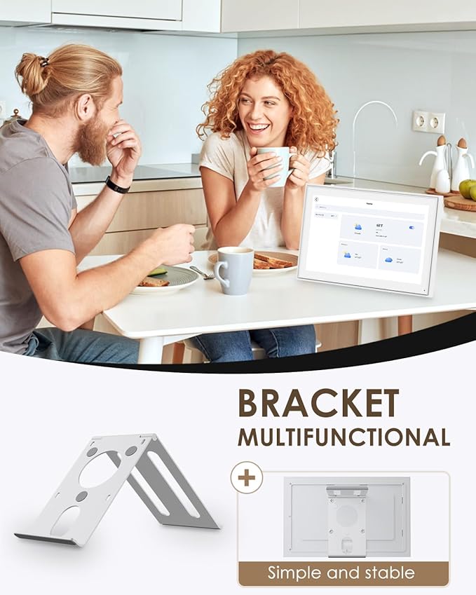 Digital Calendar, 21.5 Inch Wall Planner Digital Calendar & Chore Chart, IPS HD Touchscreen Interactive Display for Family Schedules, Streamline Household Organization, Wall Mount Included-CubbioJoy