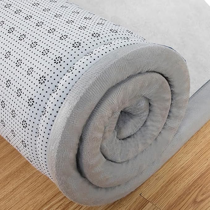 Baby Play Mat, V-mix Handmade Weaving Plush Foam Play Crawling Rugs for Baby, Toddler, Children, Yoga Mat, Exercise Mat Cushy-Soft & Thick Hypoallergenic, Non-Toxic, Reversible-CubbioJoy