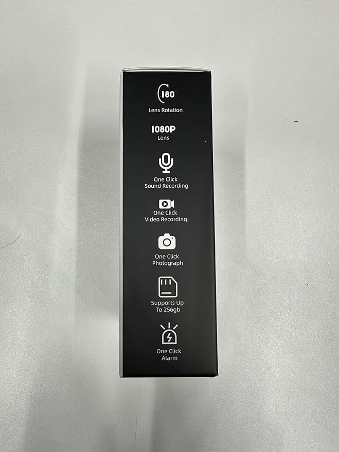 Body Camera with Audio and Video Recording 1080P FHD Mini Police Wearable Body Worn Cam Portable Small Personal Camcorder Sport Action Outdoor Video Recorder (128GB)-CubbioJoy