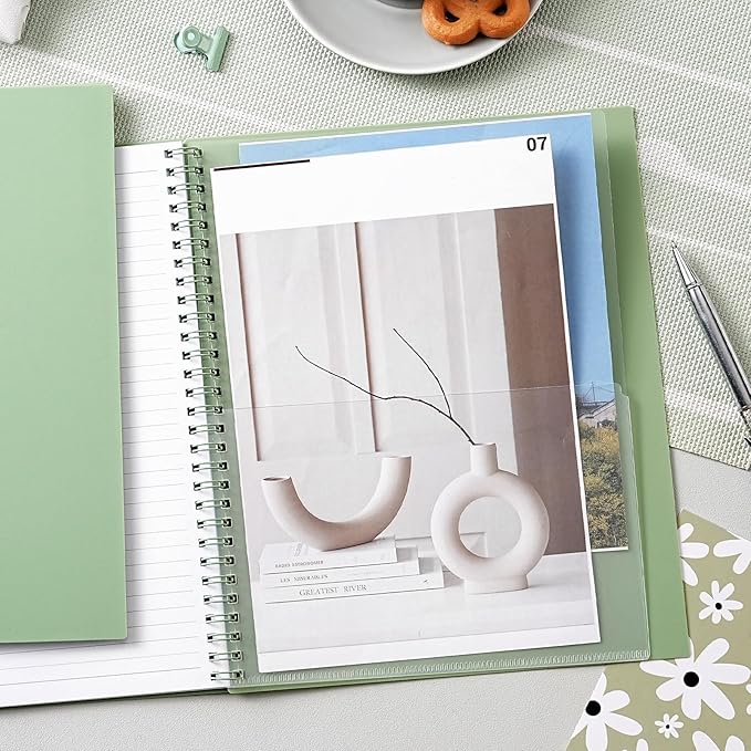 2026 Monthly Planner/Calendar - 2026 Planner, JAN 2026- DEC 2026, Planners with Colorful Tabs, Monthly Planners 2026 for Daily Organizing - Waterproof Cover (8" x10", Note Pages, Green)-CubbioJoy