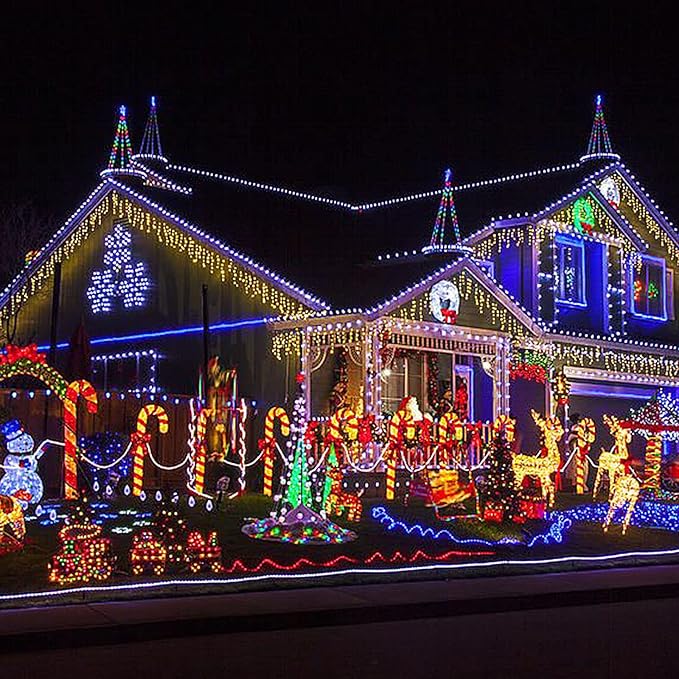 Color Changing Rope Lights 99FT 300 LED Outdoor, String Lights with Plug & Remote | Twinkle Christmas Indoor Bedroom, Waterproof Christmas Lights Outdoor, Rope Lights for Outside,16 Colors-CubbioJoy