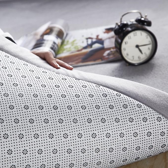 Baby Play Mat, V-mix Handmade Weaving Plush Foam Play Crawling Rugs for Baby, Toddler, Children, Yoga Mat, Exercise Mat Cushy-Soft & Thick Hypoallergenic, Non-Toxic, Reversible-CubbioJoy