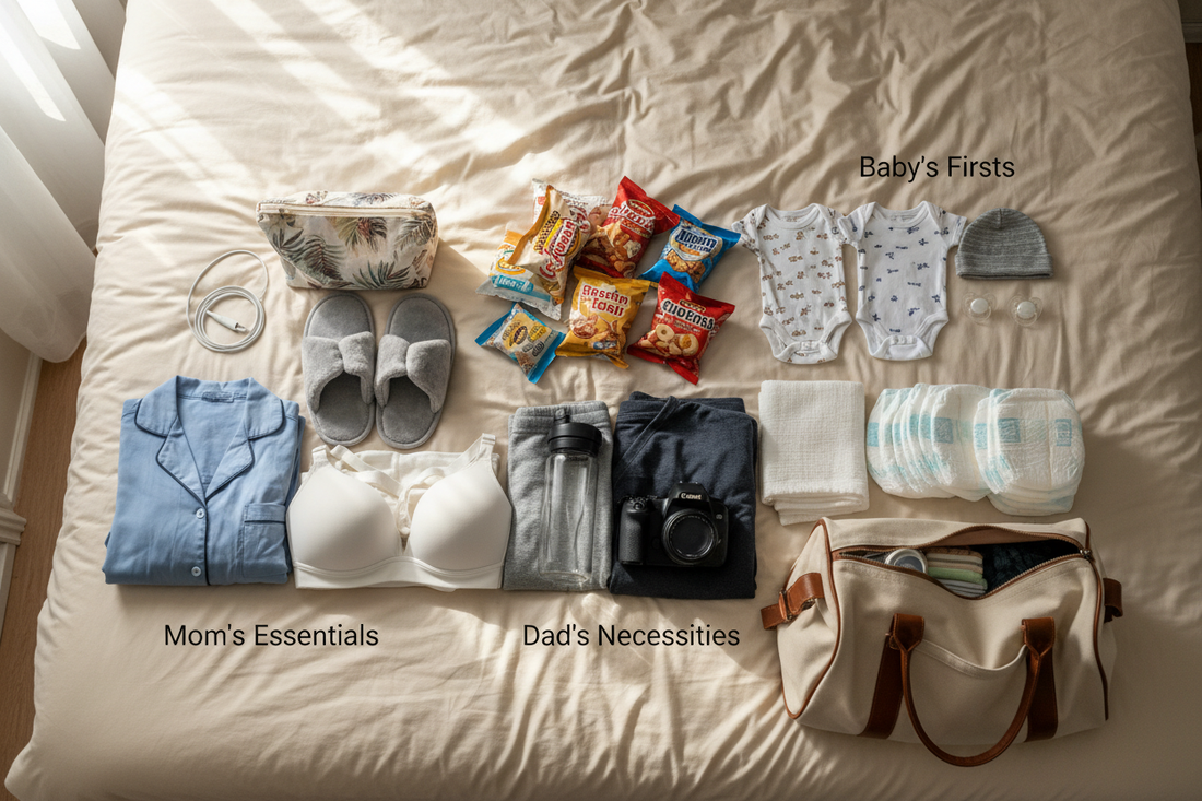 Hospital Bag Checklist for Mom, Dad & Baby