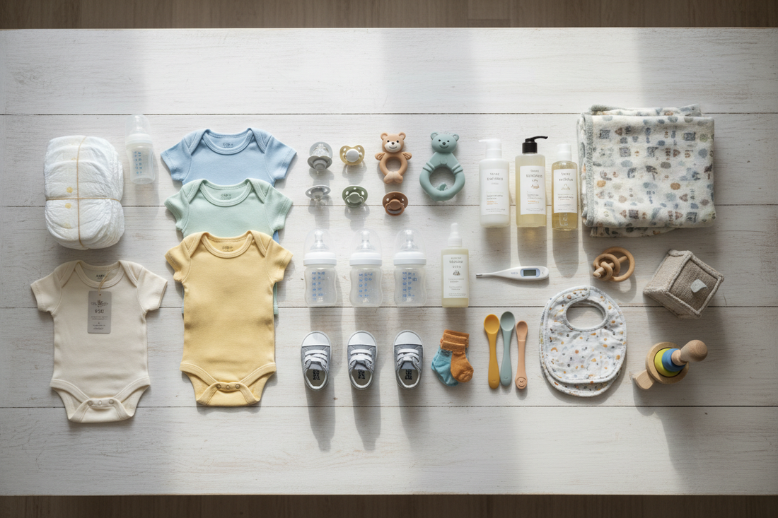 Monthly Baby Essentials Checklist (0–12 Months)
