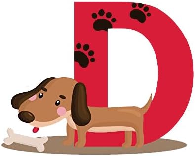 DEKOSH Animal Alphabet Kids Wall Decals - Peel & Stick Educational Baby Stickers for Playroom, Classroom Decoration-CubbioJoy