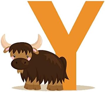 DEKOSH Animal Alphabet Kids Wall Decals - Peel & Stick Educational Baby Stickers for Playroom, Classroom Decoration-CubbioJoy