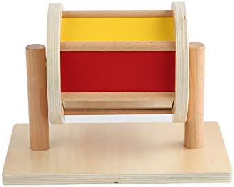 Adena Montessori Full-Size Spinning Drum Montessori Toys for Infant 6 - 12 Months 1 Year Old Babies Toddlers (Typical)-CubbioJoy