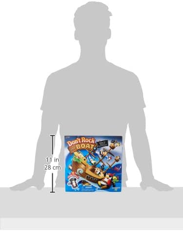 Don’t Rock the Boat Board Game - Kids Games, Family Games for Kids and Adults, Board Games for Family Night, Multi-Player Board Games, Builds Hand & Eye Coordination, Balancing Toy, Ages 5+-CubbioJoy