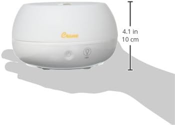 Crane Portable Ultrasonic Travel Humidifier and Diffuser, 0.2 Gallon Cool Mist, Optional Essential Oil Diffuser, No Filter Needed, White-CubbioJoy