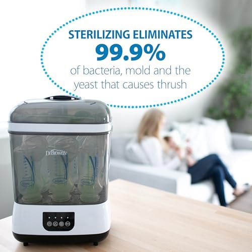 Dr. Brown's All-in-One Sterilizer and Dryer for Baby Bottles, Parts & Other Newborn Essentials-CubbioJoy