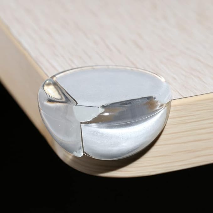 Corner Protector for Baby,Furniture Corner Guard,Protectors Guards & Edge Safety Bumpers - Baby Proof Bumper Cushion - Clear & Transparent(16Pack)-CubbioJoy