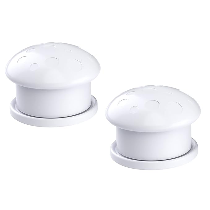 AOSITE Child Safety Magnetic Cabinet Locks Keys, 2 Pack Universal Replacement Keys Child Proof Extra Stronger Magnet Baby Locks for Cabinets and Drawers with Adhesive, 2 Key Holders Included-CubbioJoy