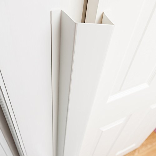 Cardea Child Safety Door Finger Pinch Guard Hinge Protector for The Front of The Door – White (Single Pack)-CubbioJoy