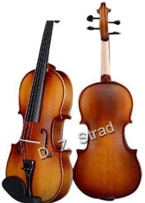 D Z Strad Violin Model 100 half size with Solid Wood with Case, Bow, and Rosin (1/2 - Size)-CubbioJoy
