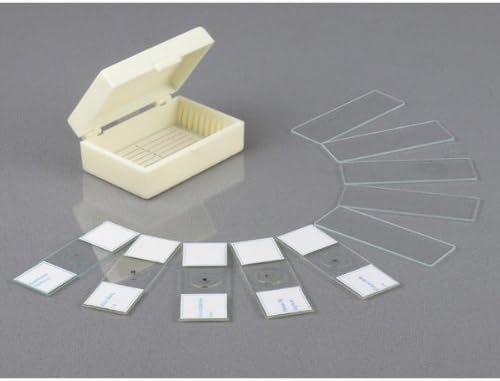 AmScope M60A-BTK Beginner Microscope Kit, Mirror Illumination, WF10x and WF16x Eyepieces, 40x-640x Magnification, Includes Case, 5 Blank Slides, 5 Prepared Slides, and Book-CubbioJoy