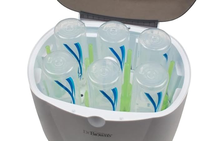 Dr. Brown’s Deluxe Electric Sterilizer for Baby Bottles and Other Baby Essentials-CubbioJoy