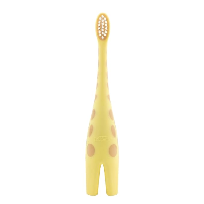 Dr. Brown's Infant-to-Toddler Toothbrush, Giraffe-CubbioJoy