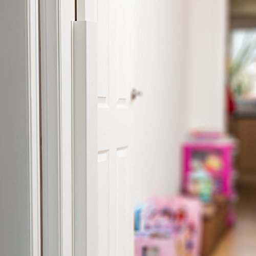 Cardea Child Safety Door Finger Pinch Guard Hinge Protector for The Front of The Door – White (Single Pack)-CubbioJoy