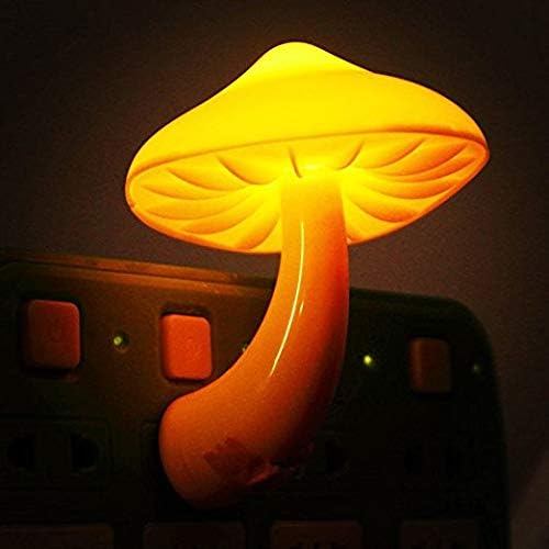 AUSAYE 2Pack Mushroom Night Light Plug in Lamp,Led Lights for Adults Kids Baby Children NightLight Wall Decor Lamp Bedroom Bathroom,Toilet,Stairs,Kitchen,Hallway-CubbioJoy