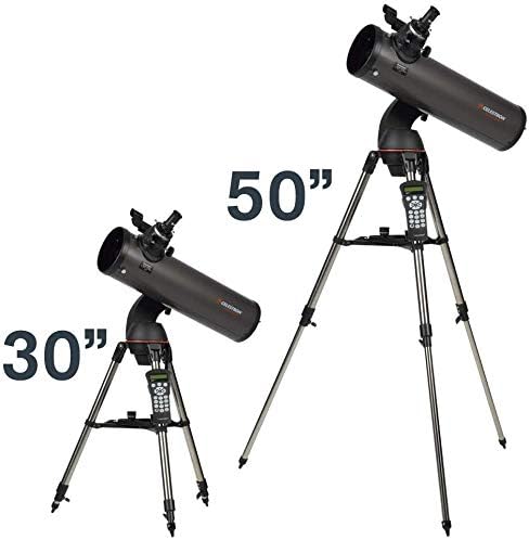 Celestron - NexStar 130SLT Computerized Telescope - Compact and Portable - Newtonian Reflector Optical Design - SkyAlign Technology - Computerized Hand Control - 130mm Aperture Grey-CubbioJoy