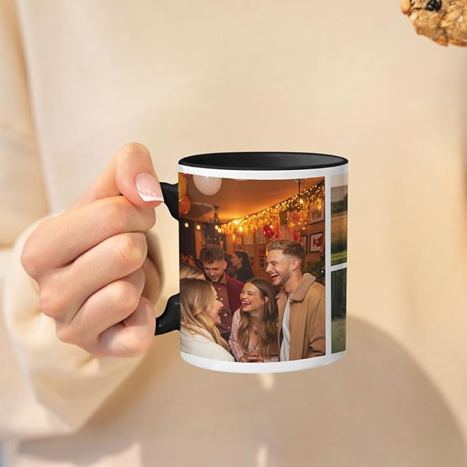 Custom Mug, Customized Photo Coffee Mug Personalized 11 Oz Ceramic Mug with Photo, Taza Personalizadas for Men Women Family-CubbioJoy