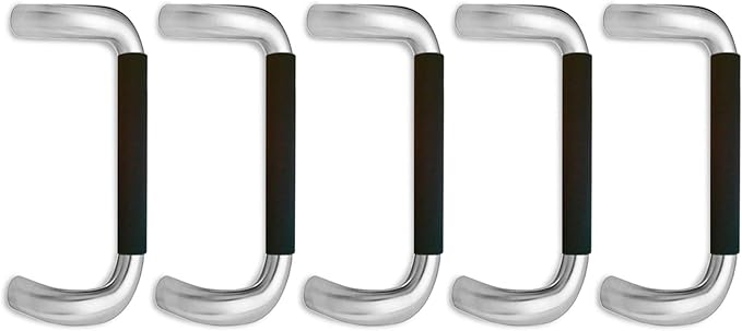 5PCS Commercial Door Handle Covers - Heat-Resistant Neoprene Sleeves with Hook & Loop Closure, Universal Fit for Business/Office/Store Doors-CubbioJoy