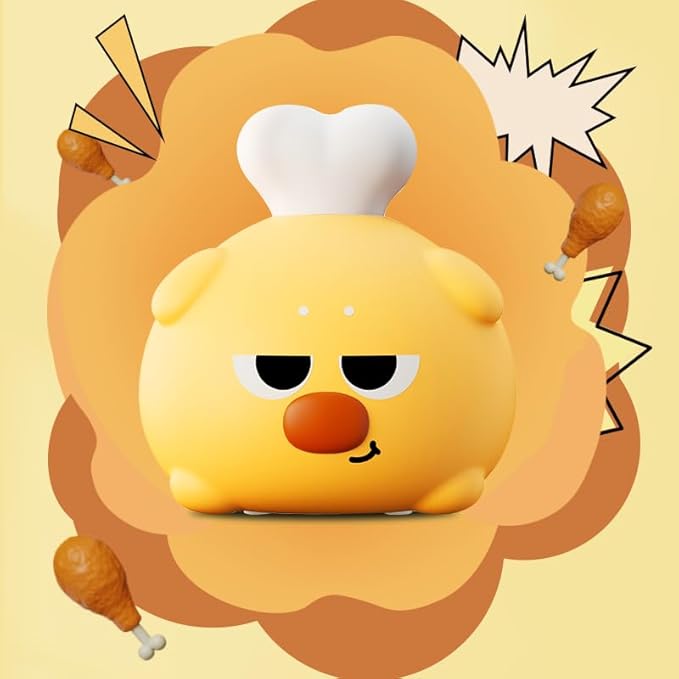 ATSUI Cute LED Night Light for Kids, Squishy Dog Design, 3 Level Dimmable, Food Grade Silicone Construction-CubbioJoy