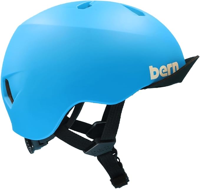 Bern Nino Bike Helmet for Kids, Ages 3-12, Flip Visor, Adjustable fit, Lightweight, CPSC Safety Certified-CubbioJoy