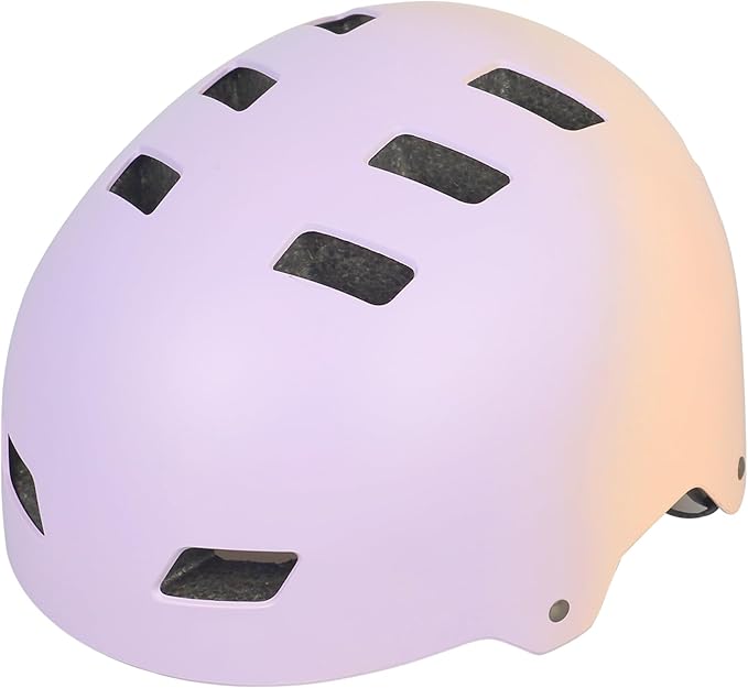 Bike Skateboard Helmet, Adjustable and Multi-Sport for Skate Scooter, 3 Sizes for Adult Youth Kids Toddler-CubbioJoy