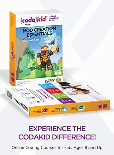 Coding for Kids with Minecraft - Ages 9+ Learn Real Computer Programming and Code Amazing Minecraft Mods with Java - Award-Winning Online Courses (PC & Mac)-CubbioJoy