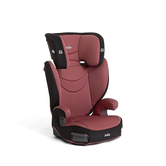 Joie Basil Highback and Backless Booster Car Seat for Big Kids 4 to 12 Years Old, Lightweight 2-in-1 Design (Crimson)-CubbioJoy