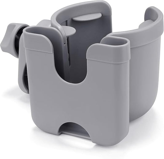 Accmor Stroller Cup Holder with Phone Holder, Bike Cup Holder, Universal Cup Holder for Uppababy Nuna Doona Strollers, 2-in-1 Cup Phone Holder for Stroller, Bike, Wheelchair, Walker, Scooter-CubbioJoy