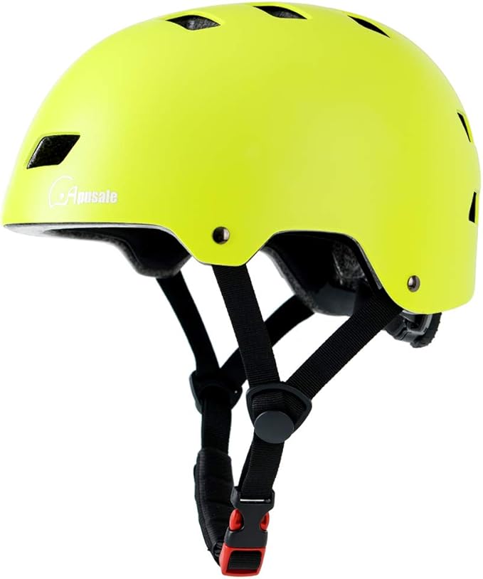 Bike Skateboard Helmet, Adjustable and Multi-Sport for Skate Scooter, 3 Sizes for Adult Youth Kids Toddler-CubbioJoy