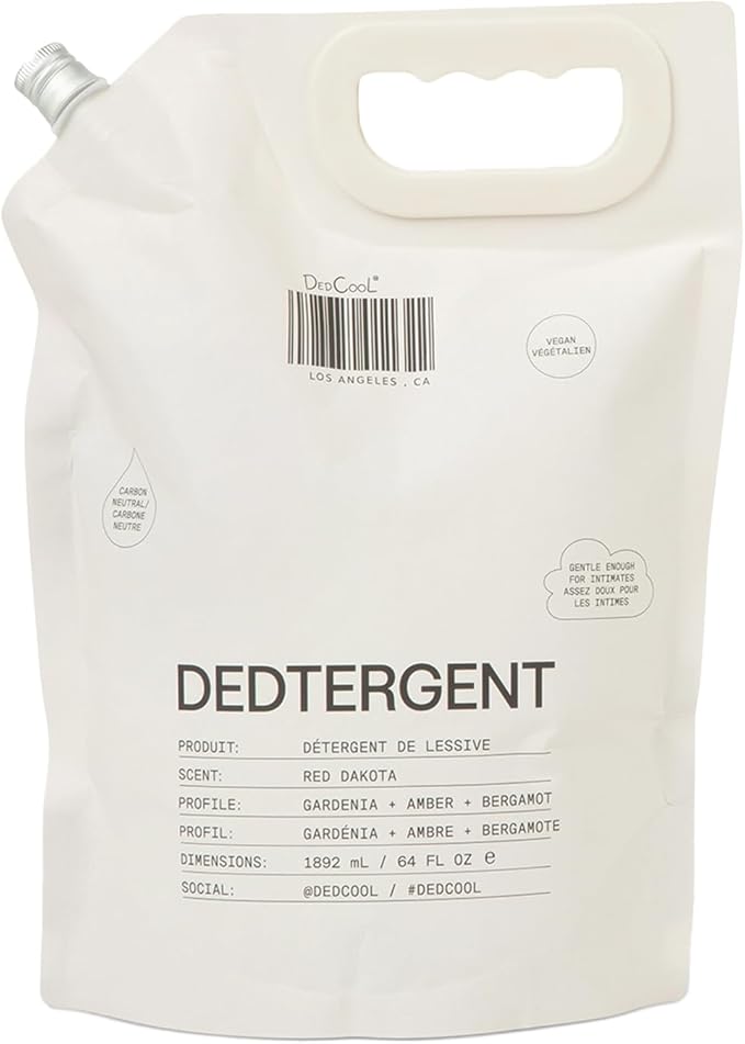 DedCool Liquid Laundry Dedtergent | Red Dakota | Bold Woody Fragrance Detergent | Removes Stains | Infused with Natural Essential Oils | Non-Toxic | 120 Washes | 64 fl oz-CubbioJoy