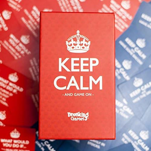 Keep Calm - Hilarious Party Game for Friends and Family - Ideal for Game Night - Ages 17+, 3-8 Players-CubbioJoy