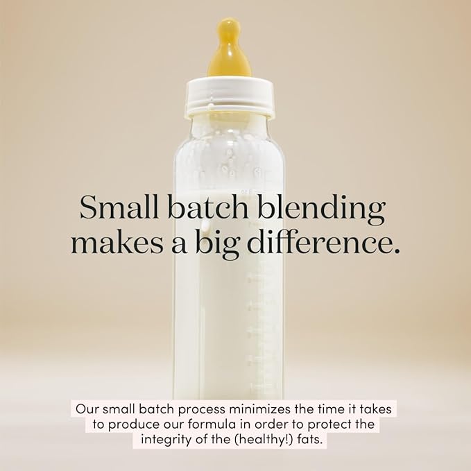 Infant Formula Powder for Infants 0-12 Months, Made With Organic Whole Milk, Clean Label Project Certified, Closest-to-Breast Milk Baby Formula Patented Protein Blend, 24 Ounce (Pack of 1)-CubbioJoy