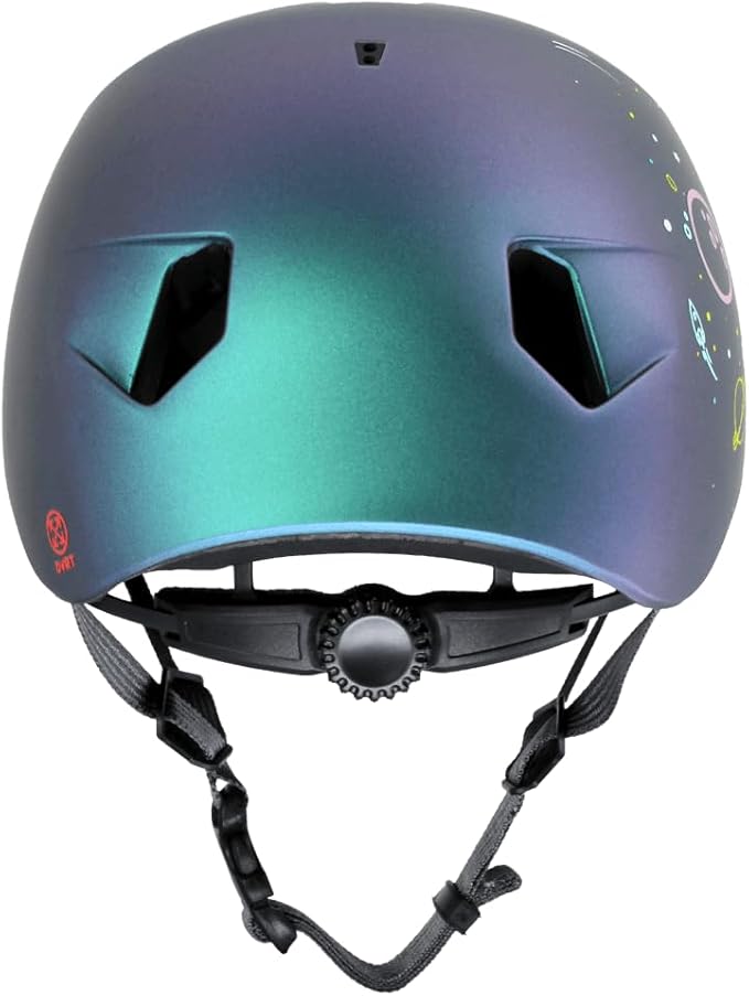 Bern Nino Bike Helmet for Kids, Ages 3-12, Flip Visor, Adjustable fit, Lightweight, CPSC Safety Certified-CubbioJoy