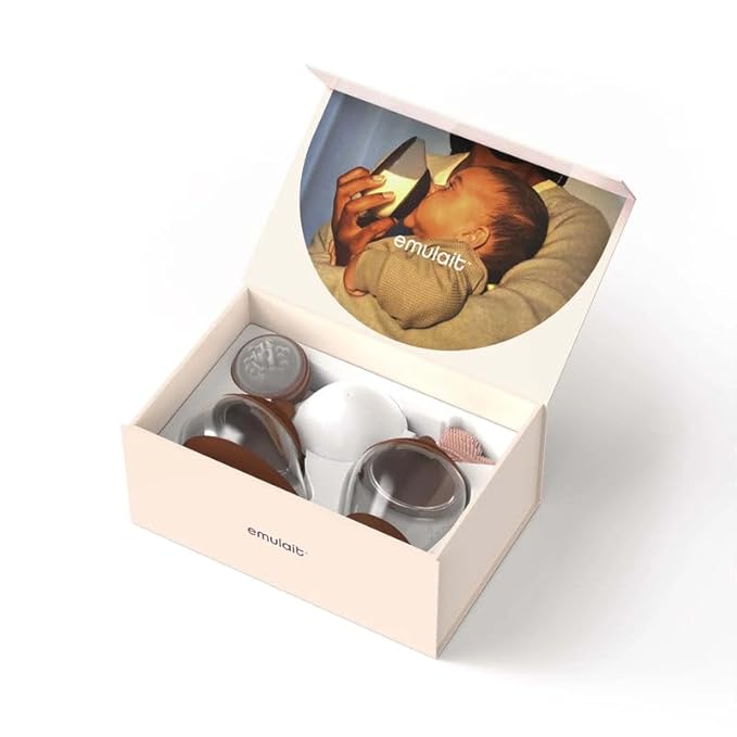 Baby Bottle Starter Kit Includes 2 Bottles 2 Nipples 2 Caps 2 Lids 2 Responsive Flow Valves, Cleaning Brush-CubbioJoy