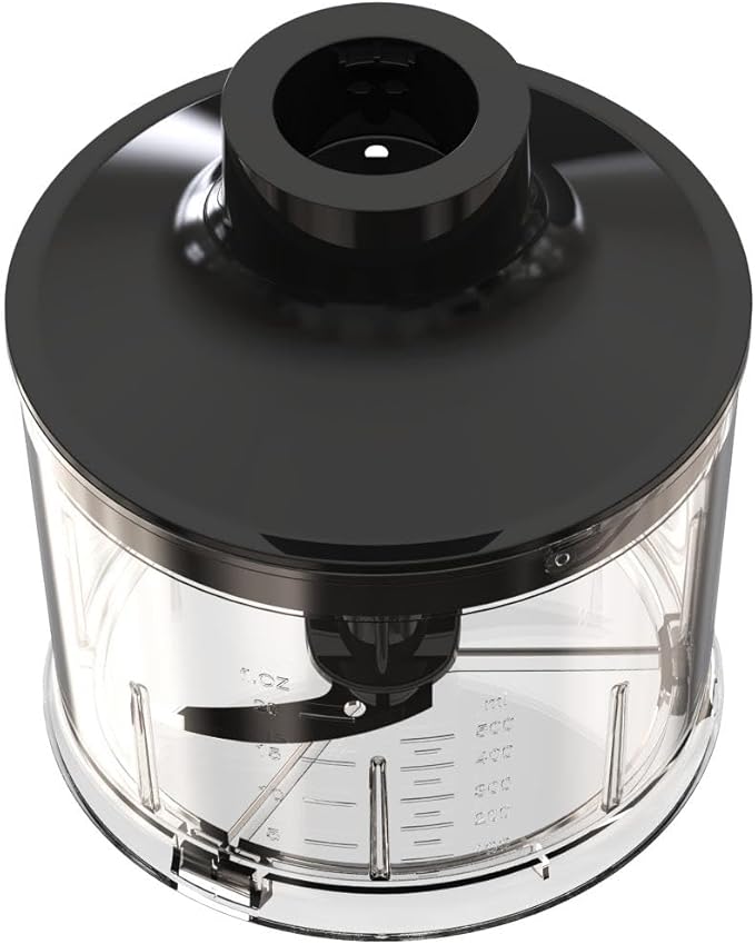 Courant Immersion Handheld Blender,4 in 1 400W Stick Blender, Variable Speed Stainless Steel Blades, Blending shaft Whisk,Chopper,Masher, Beaker Stainless Steel, LED Display-CubbioJoy