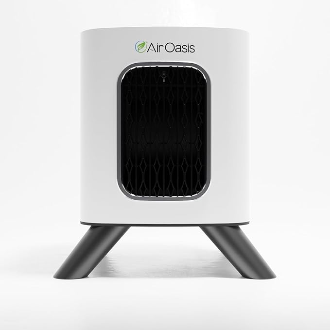 Air Oasis iAdaptAir 2.0 H13 HEPA Filter Air Purifier Reduces 99% of Viruses, Mold, Dust, Smoke, Pollen & Odors Quietest on The Market WiFi Compatible 1,325 Sq Ft of Clean Air-CubbioJoy