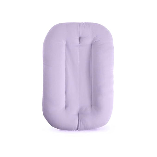 Baby Lounger for Newborn, Bionic Design Baby Lounger, Soft Organic Cotton Breathable Lounger for Infants 0-18 Months (Purple)-CubbioJoy