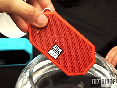 Altec Lansing Mini H2O - Waterproof Bluetooth Speaker, IP67 Certified & Floats in Water, Compact & Portable Speaker for Hiking, Camping, Pool, and Beach, Red-CubbioJoy