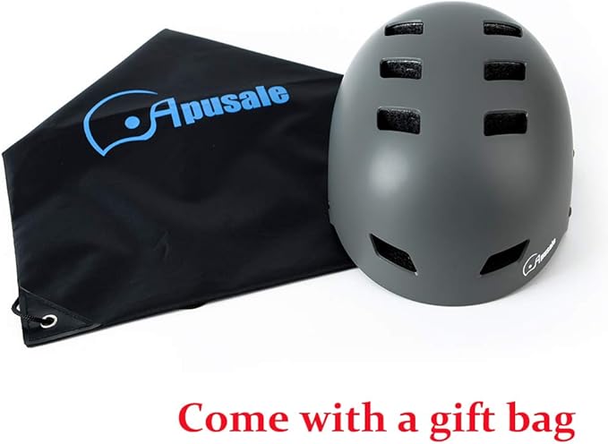 Bike Skateboard Helmet, Adjustable and Multi-Sport for Skate Scooter, 3 Sizes for Adult Youth Kids Toddler-CubbioJoy