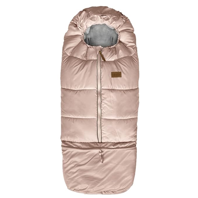 0-5T Length Extension Baby Universal Stroller Footmuff,Waterproof Durable Coral Fleece Stroller Bunting Bag,Stroller Bassinet Winter Blanket Cover Toddler,Pink-CubbioJoy
