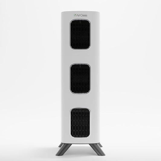 Air Oasis iAdaptAir 2.0 H13 HEPA Filter Air Purifier Reduces 99% of Viruses, Mold, Dust, Smoke, Pollen & Odors Quietest on The Market WiFi Compatible 3,975 Sq Ft of Clean Air-CubbioJoy